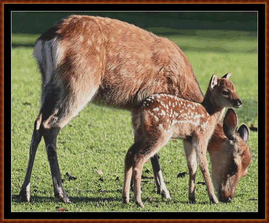 Deer Mum & Baby  
