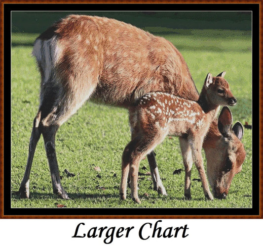 Deer Mum & Baby  