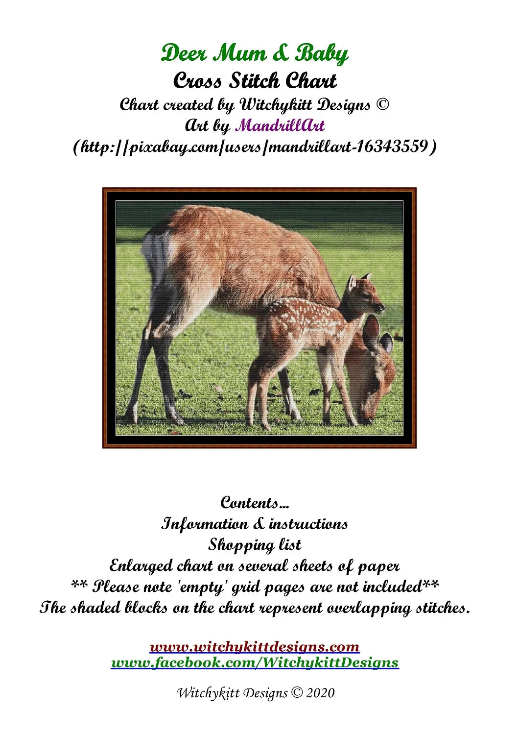 Deer Mum & Baby  
