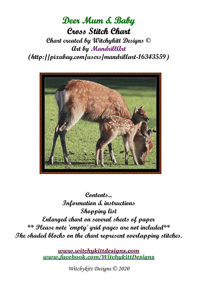 Deer Mum & Baby  