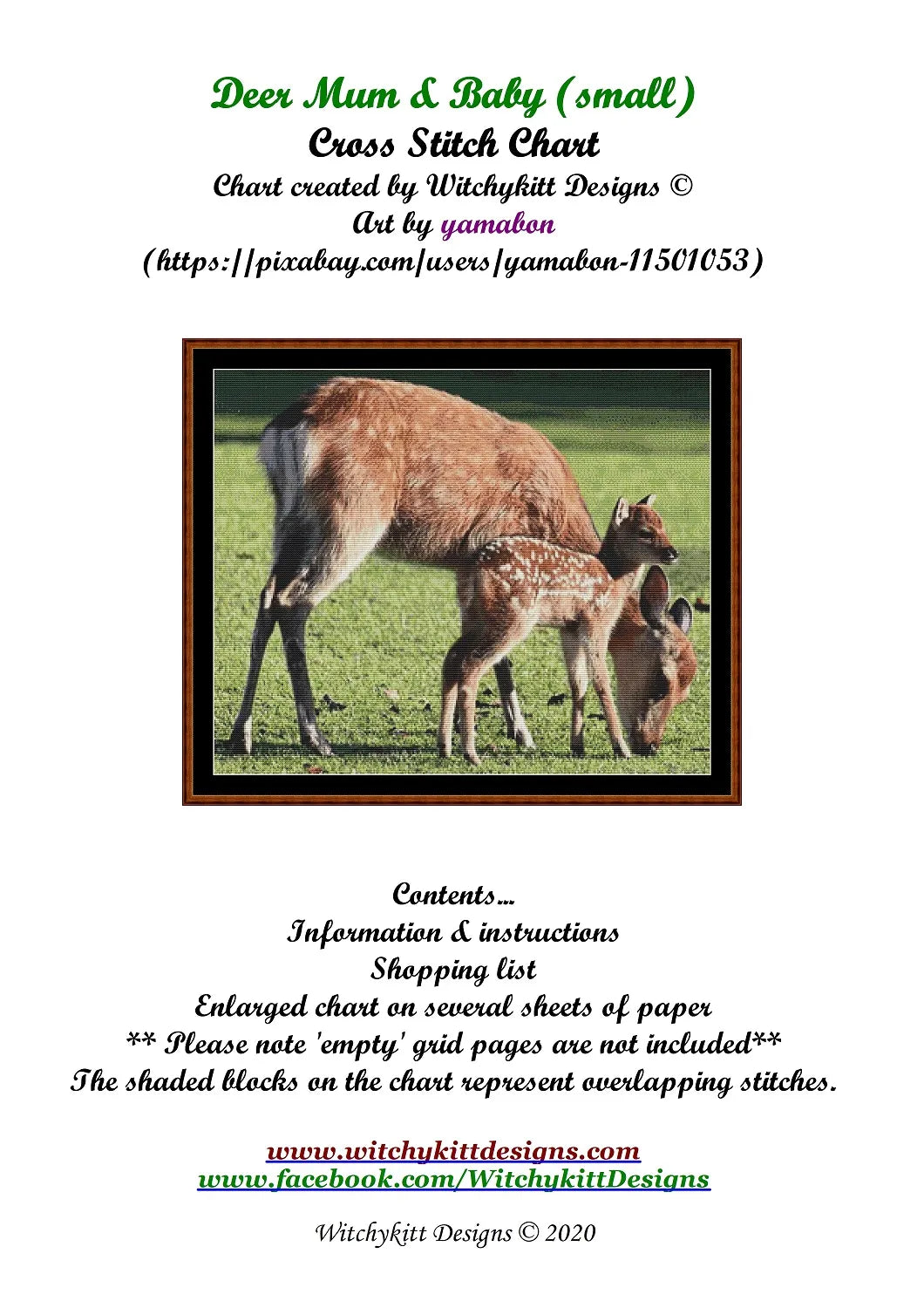 Deer Mum & Baby  