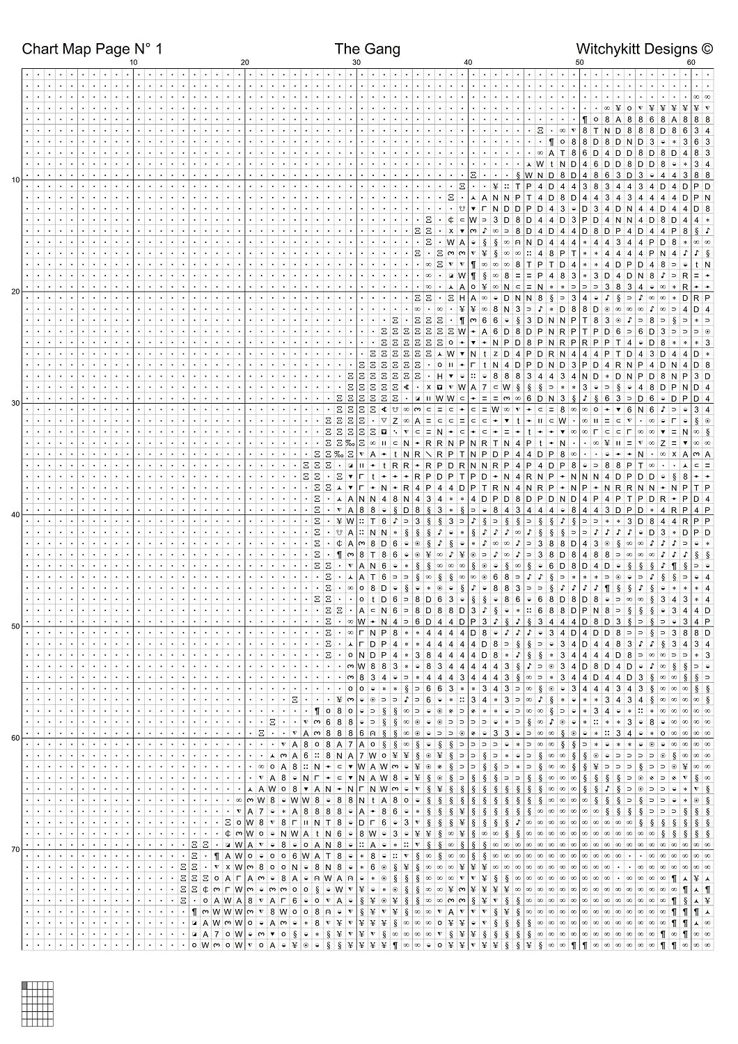 The Gang DC TV patterns created by Sam