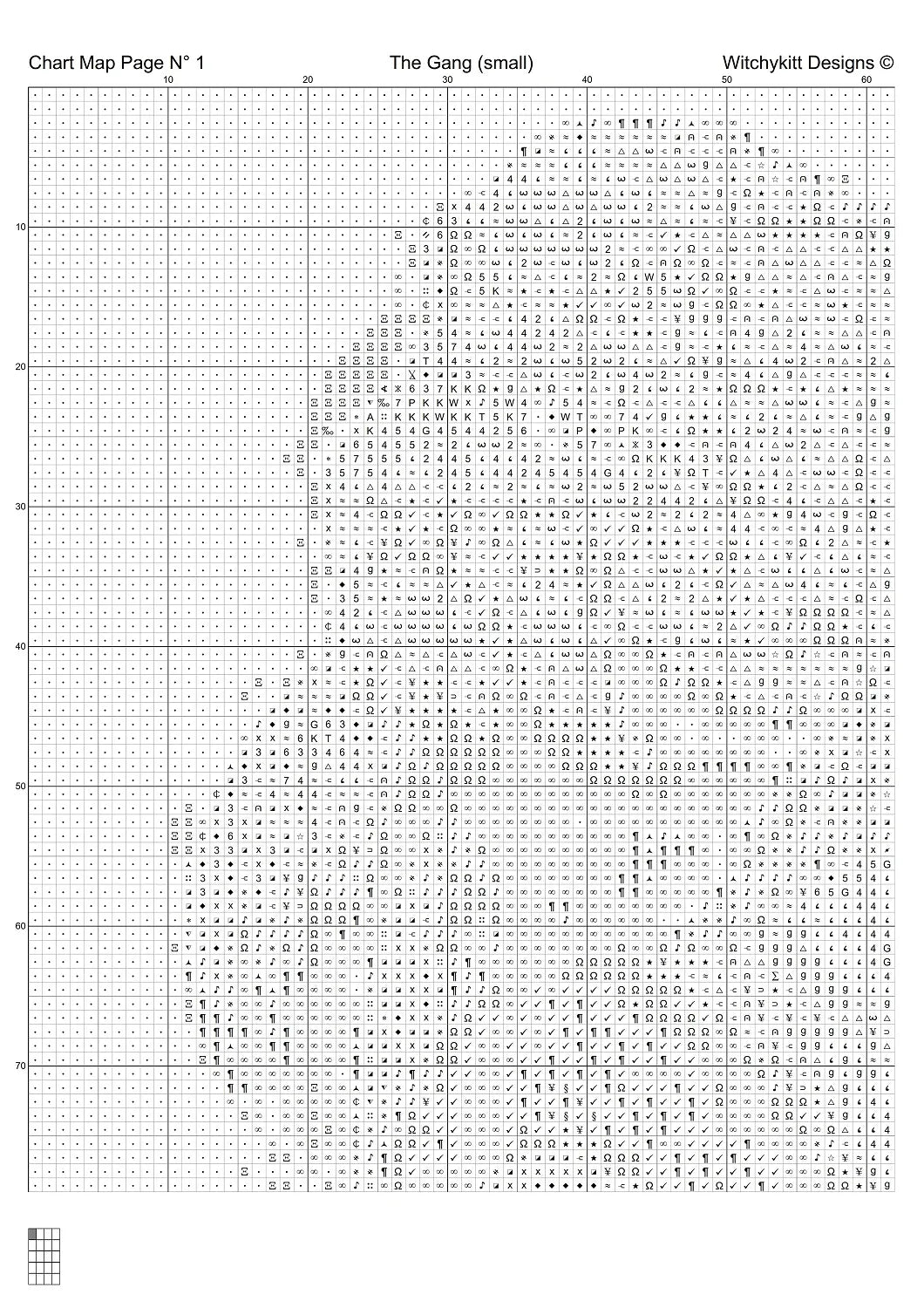 The Gang DC TV patterns created by Sam