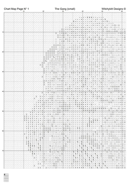 The Gang DC TV patterns created by Sam