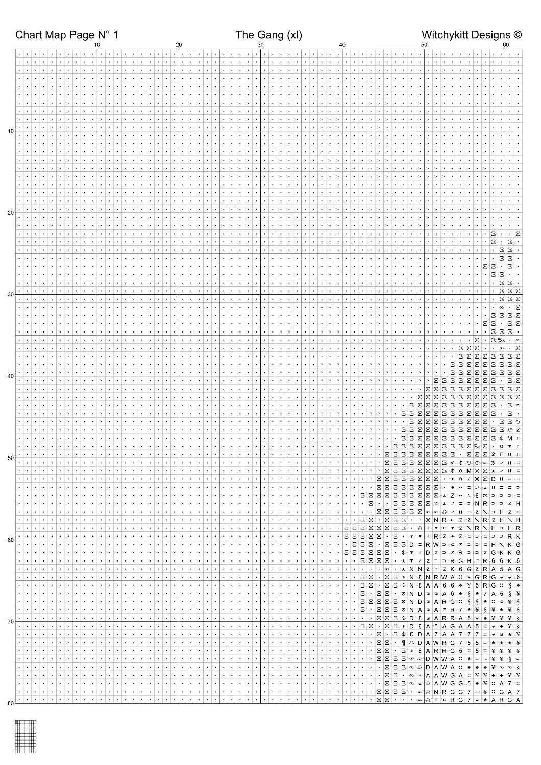 The Gang DC TV patterns created by Sam