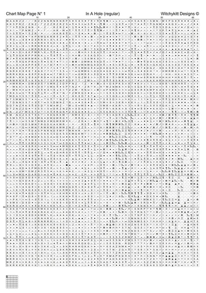 In A Hole chipmunk cross stitch patterns are expertly created from art by Jack Bulmer under CC0 license