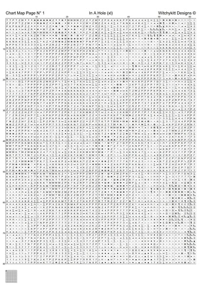 In A Hole chipmunk cross stitch patterns are expertly created from art by Jack Bulmer under CC0 license
