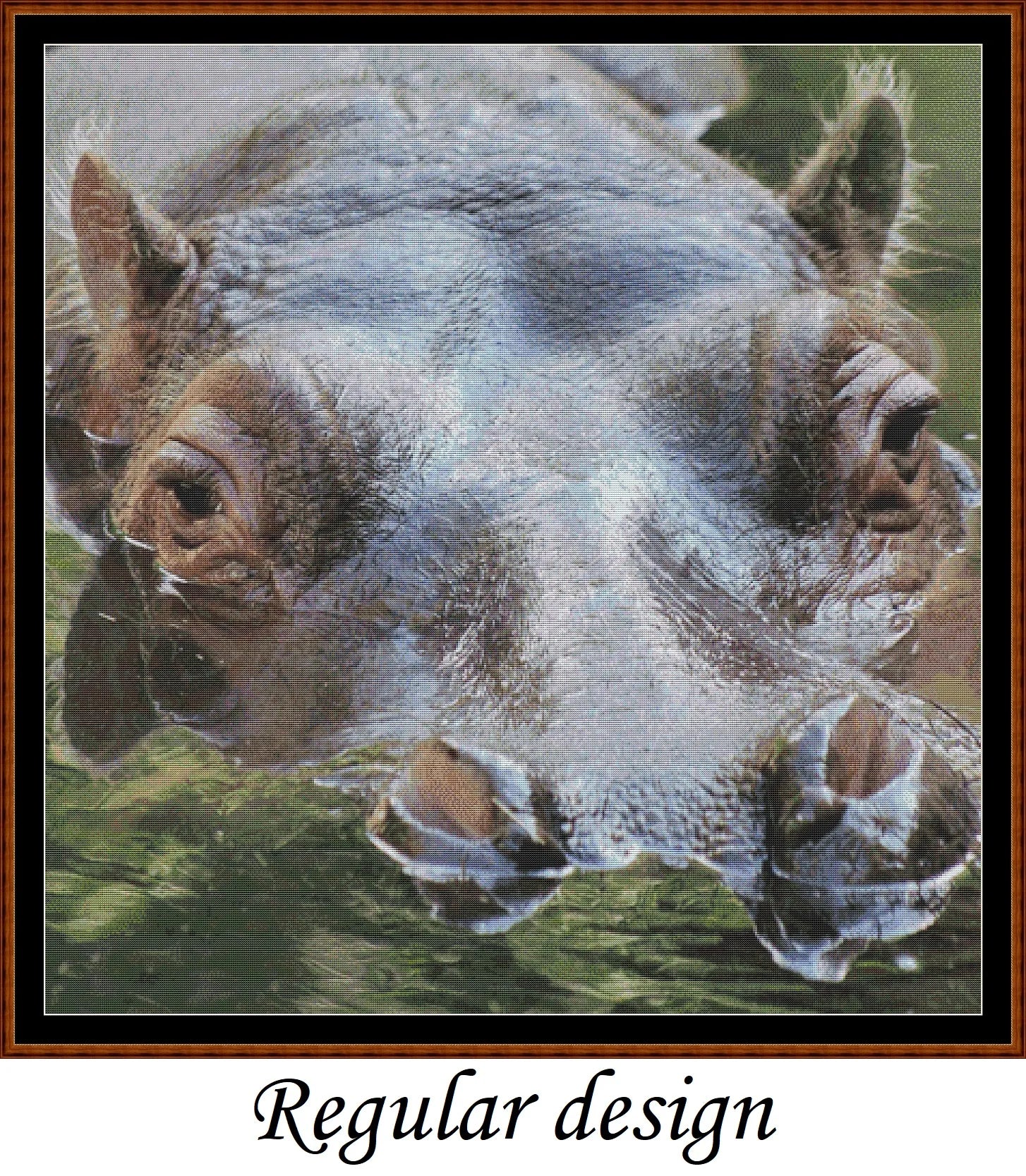 Water Babies - Hippo cross stitch patterns are expertly created from art by Dominik Rheinheimer under CC0 license