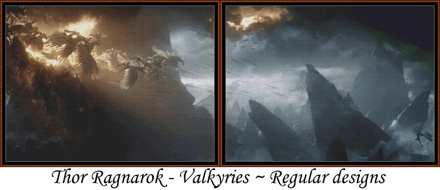 Thor Ragnarok - Valkyries ~ 2 patterns pack *requested patterns*