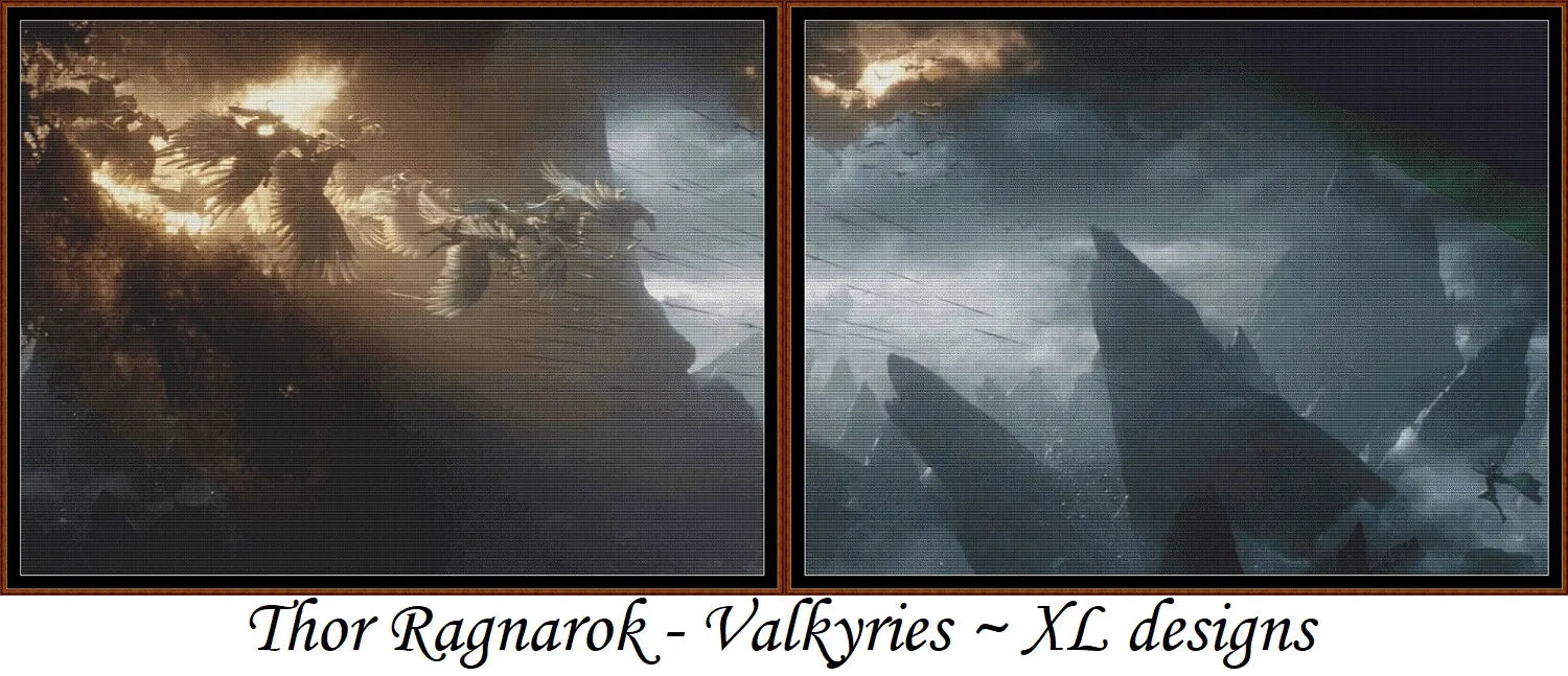 Thor Ragnarok - Valkyries ~ 2 patterns pack *requested patterns*