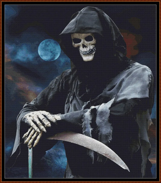 Reaper Pose patterns are expertly created from art by Ray Shrewsberry under Public Domain CC0 license