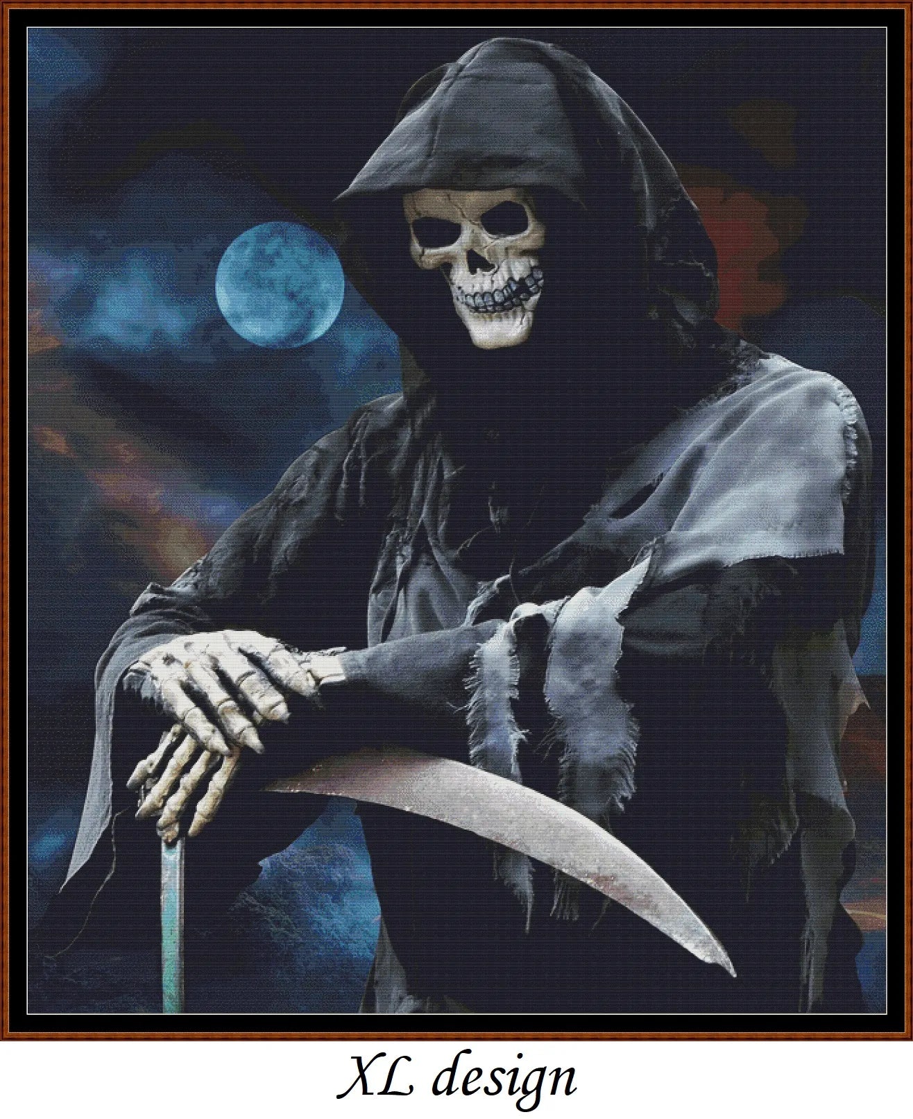 Reaper Pose patterns are expertly created from art by Ray Shrewsberry under Public Domain CC0 license