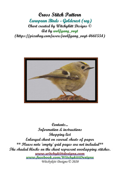 European Birds - Goldcrest
