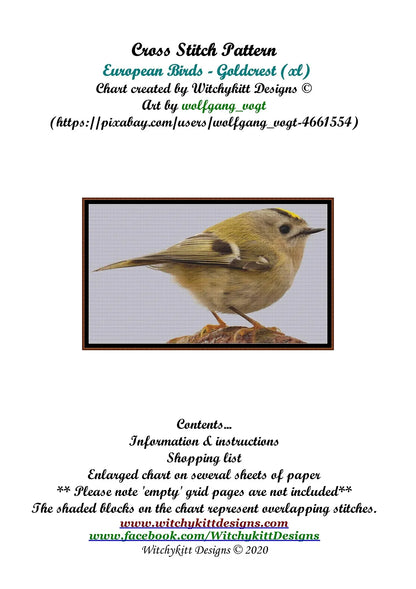 European Birds - Goldcrest