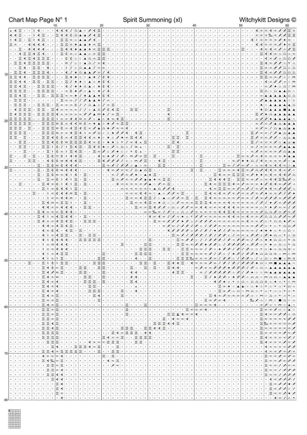Summoning Key Pattern Spirit Summoning – Crafty Patterns