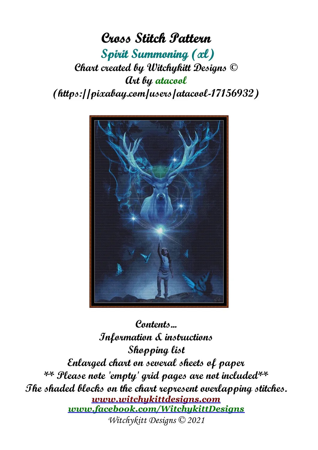 Summoning Key Pattern Spirit Summoning – Crafty Patterns