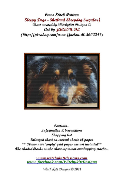 Sleepy Dogs - Shetland Sheepdog