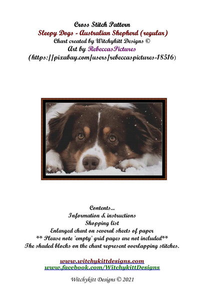 Sleepy Dogs - Australian Shepherd