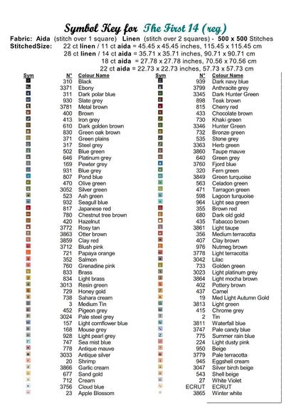 The First 14 