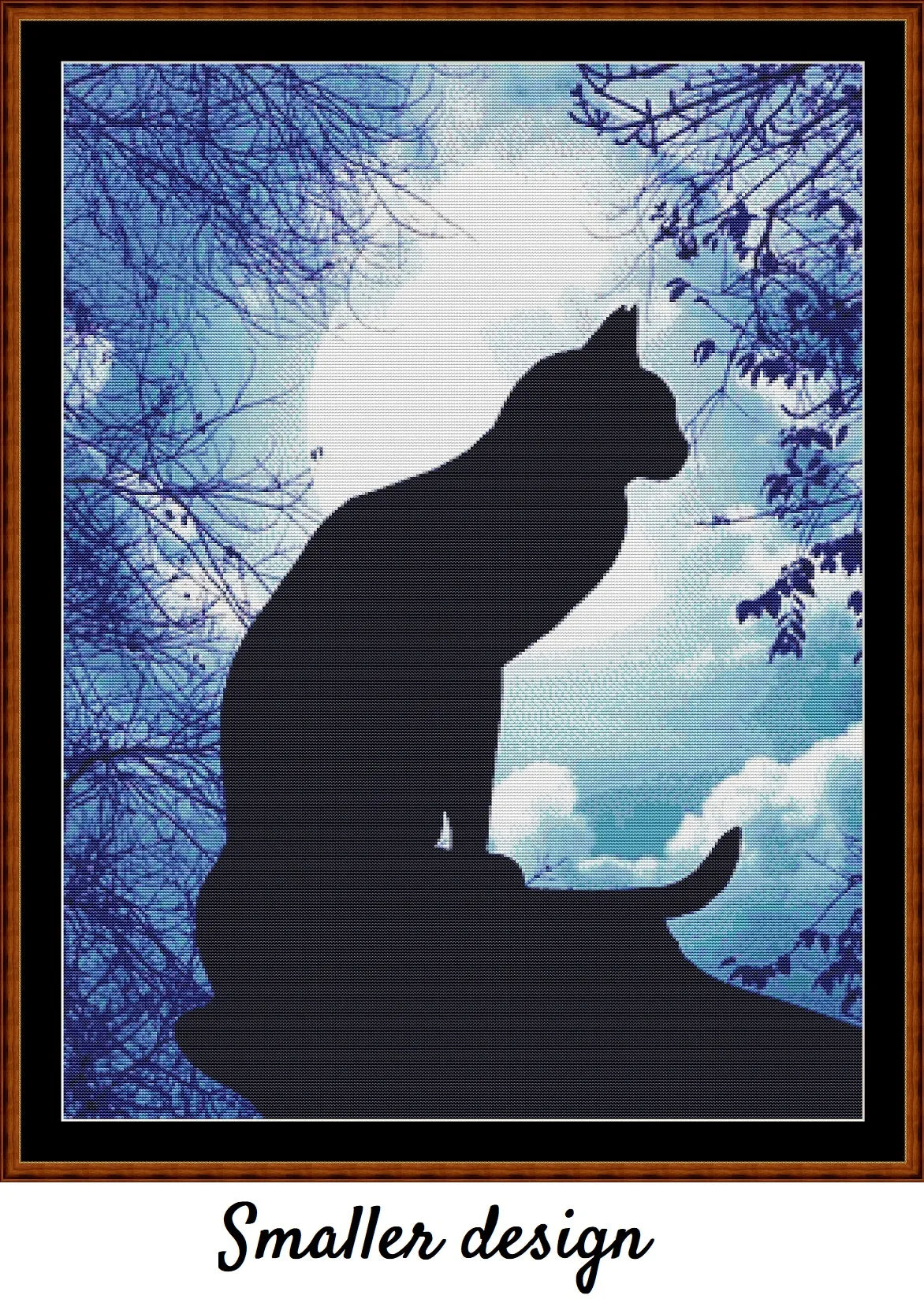 Moonlight Silhouette - Cat 