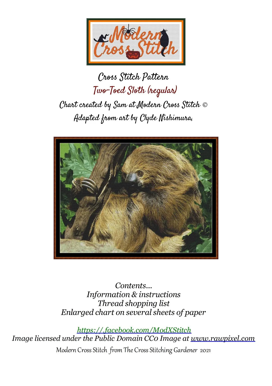 Two-Toed Sloth 