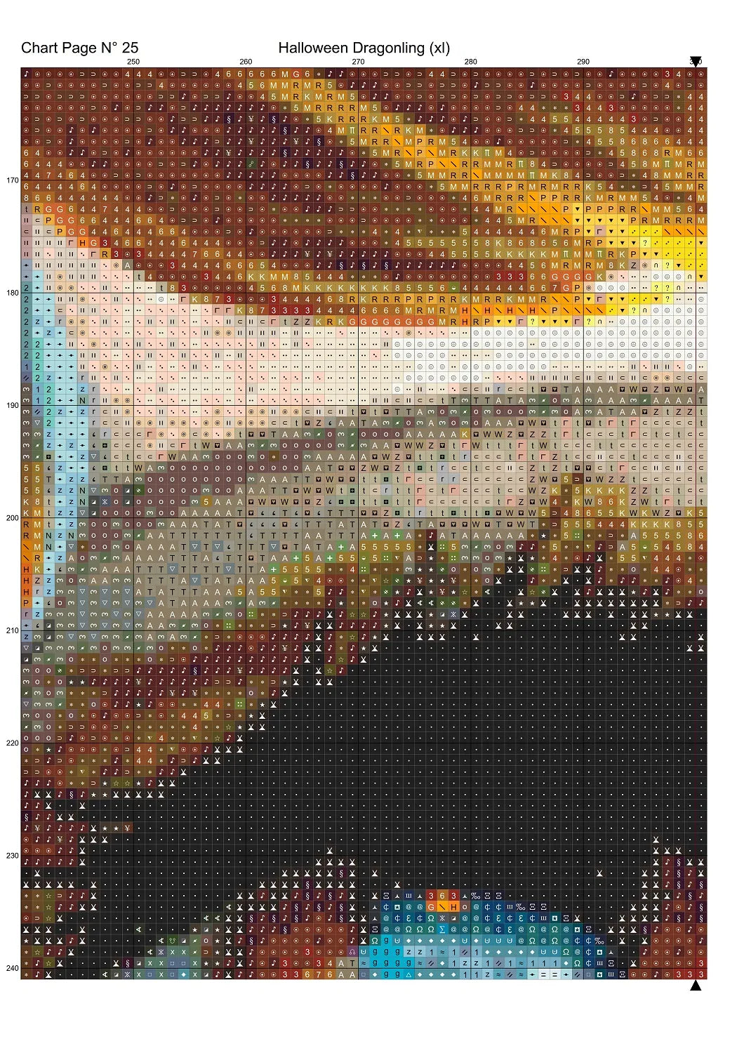 Halloween Dragonling patterns are expertly created from art by Jasmine Beckett-Griffith under Public Domain CC0 license Halloween Dragooning is Strangeling World pattern