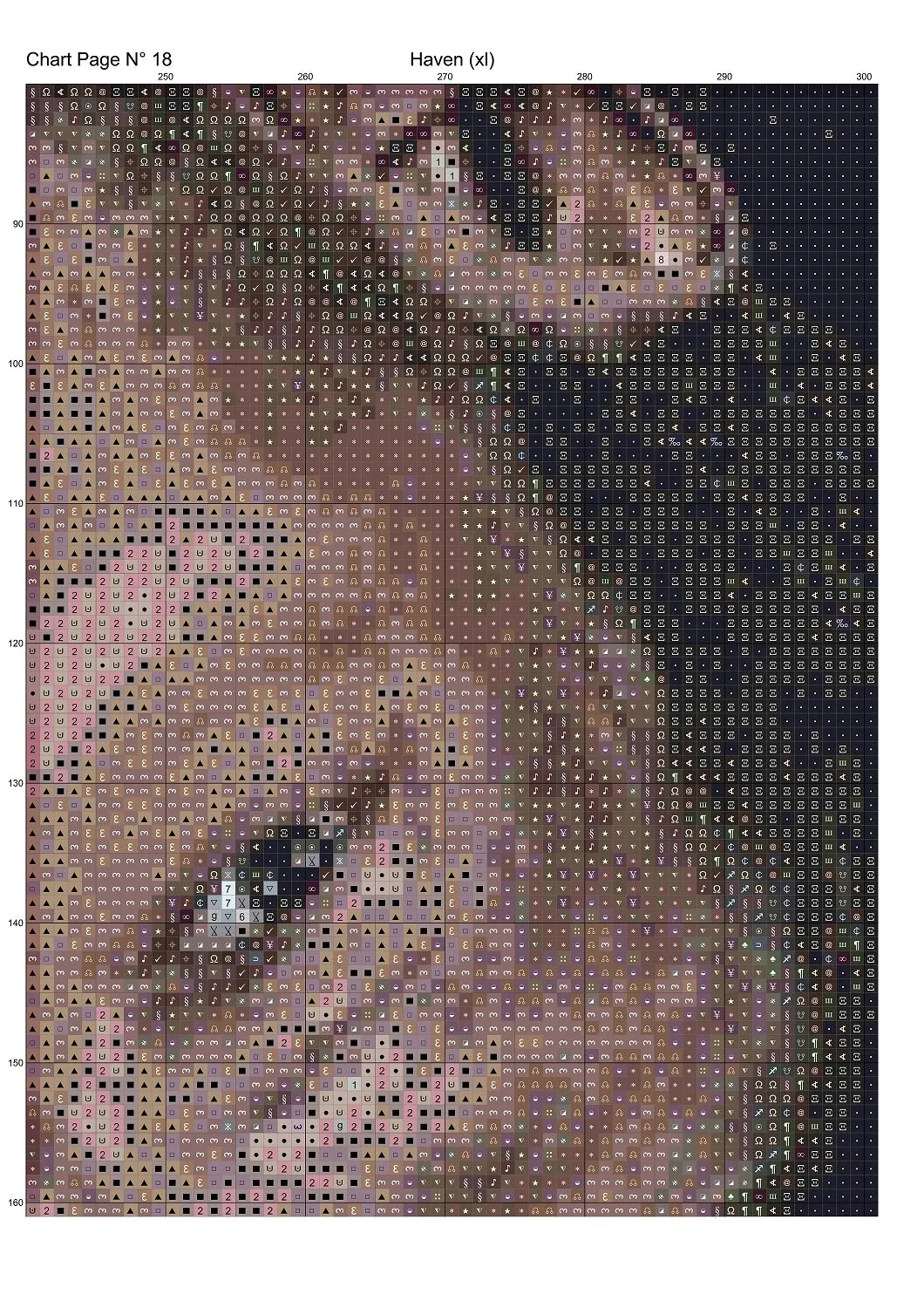 Expertly created by Sam, Haven patterns.