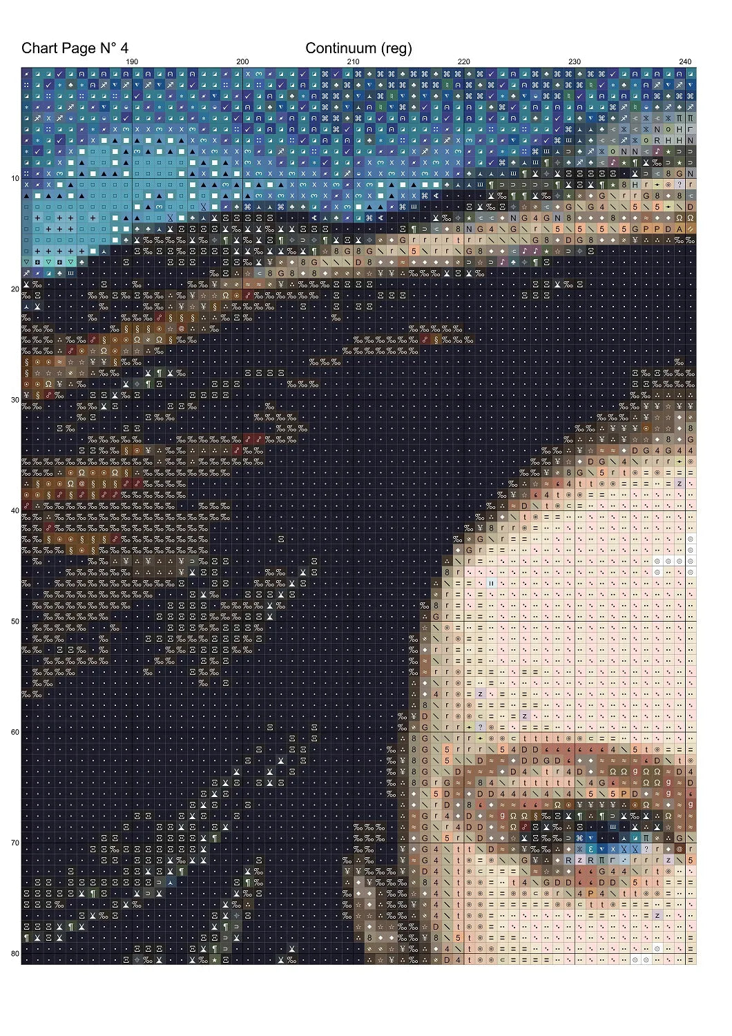 Continuum patterns featuring Rachel Nichols as Kiera Cameron are expertly created by Sam