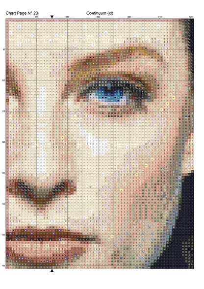Continuum patterns featuring Rachel Nichols as Kiera Cameron are expertly created by Sam