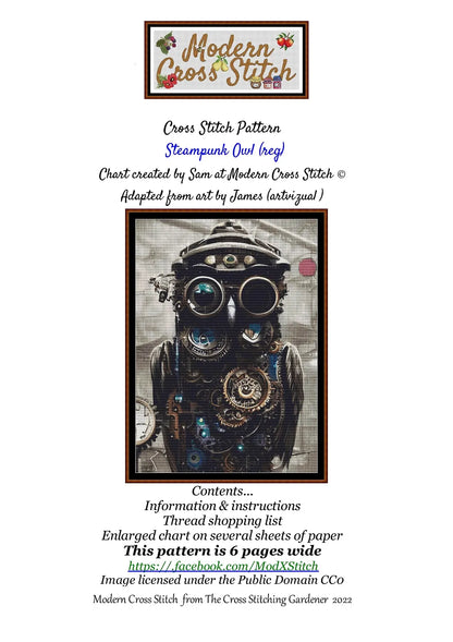 Steampunk Owl