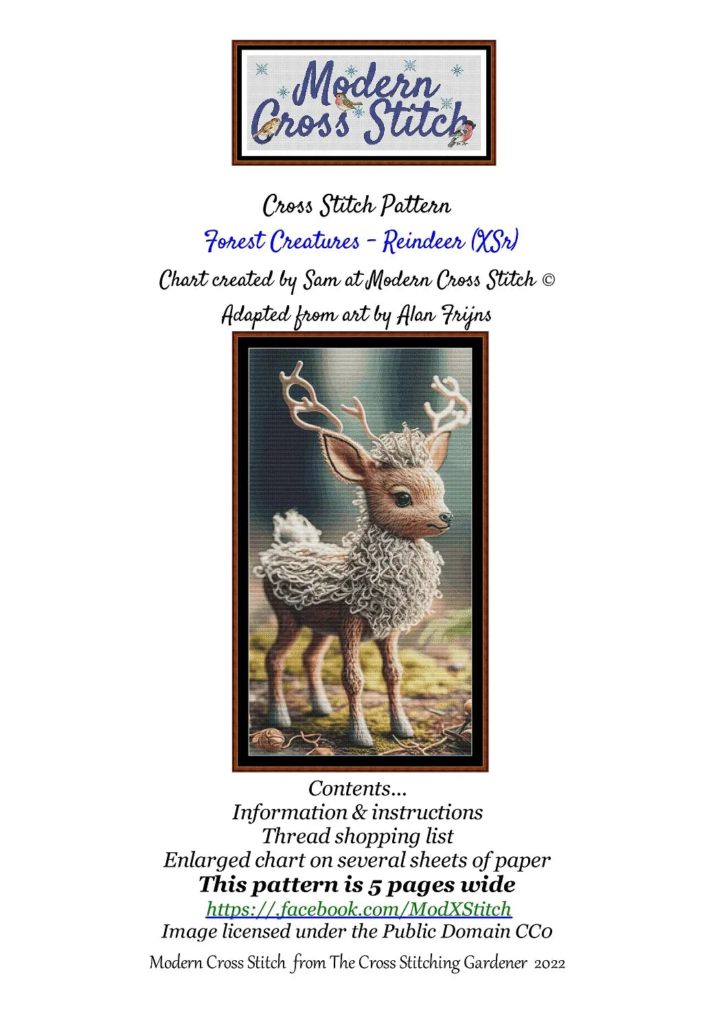 Forest Creatures - Reindeer