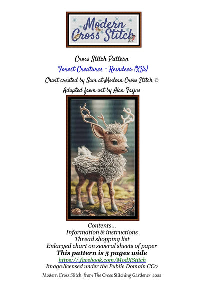Forest Creatures - Reindeer