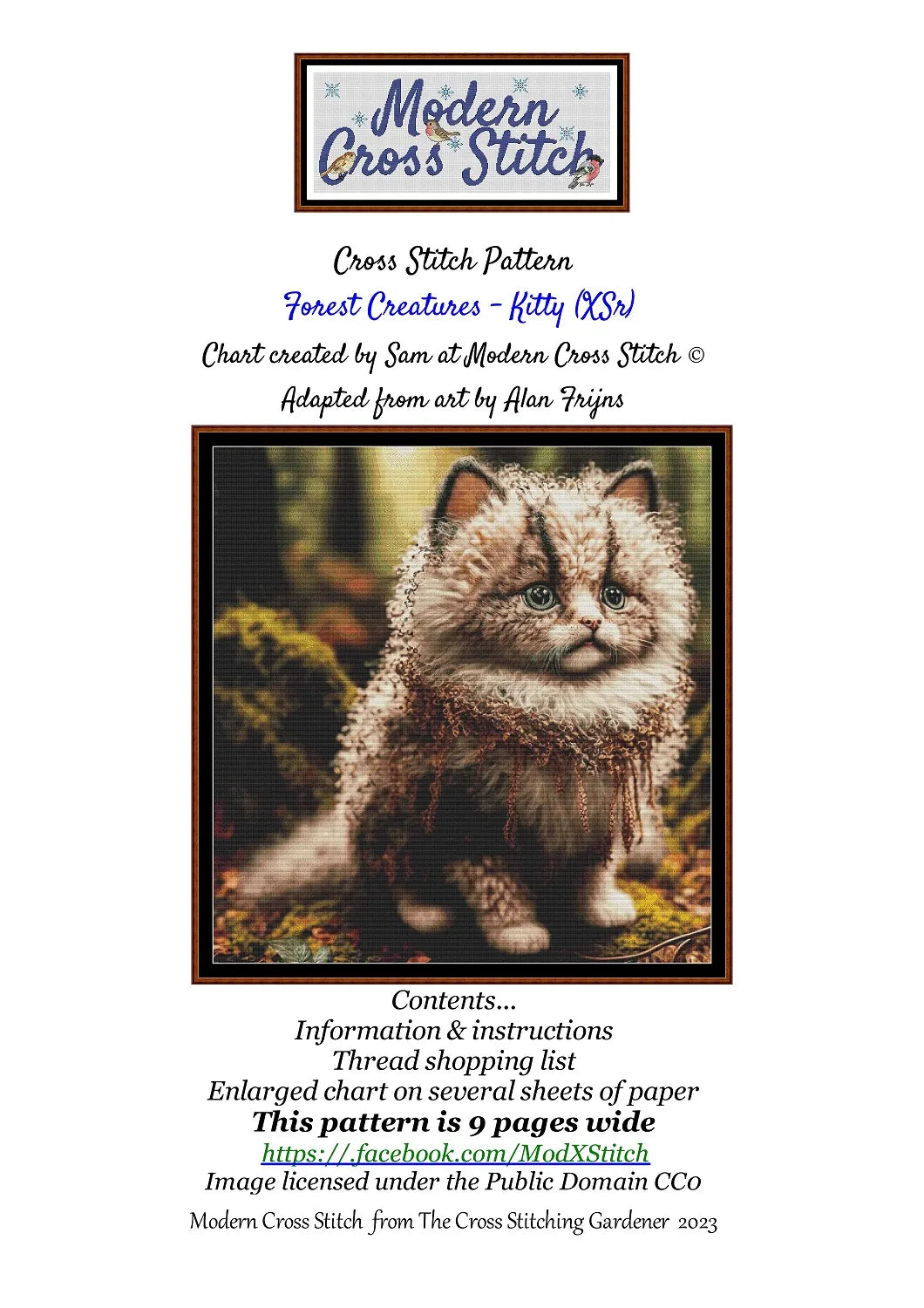 Forest Creatures - Kitty 