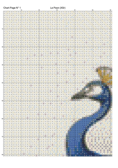 Le Paon (peacock)