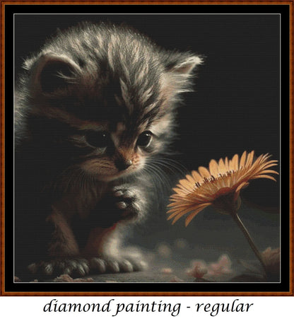 Kitty's First Flower