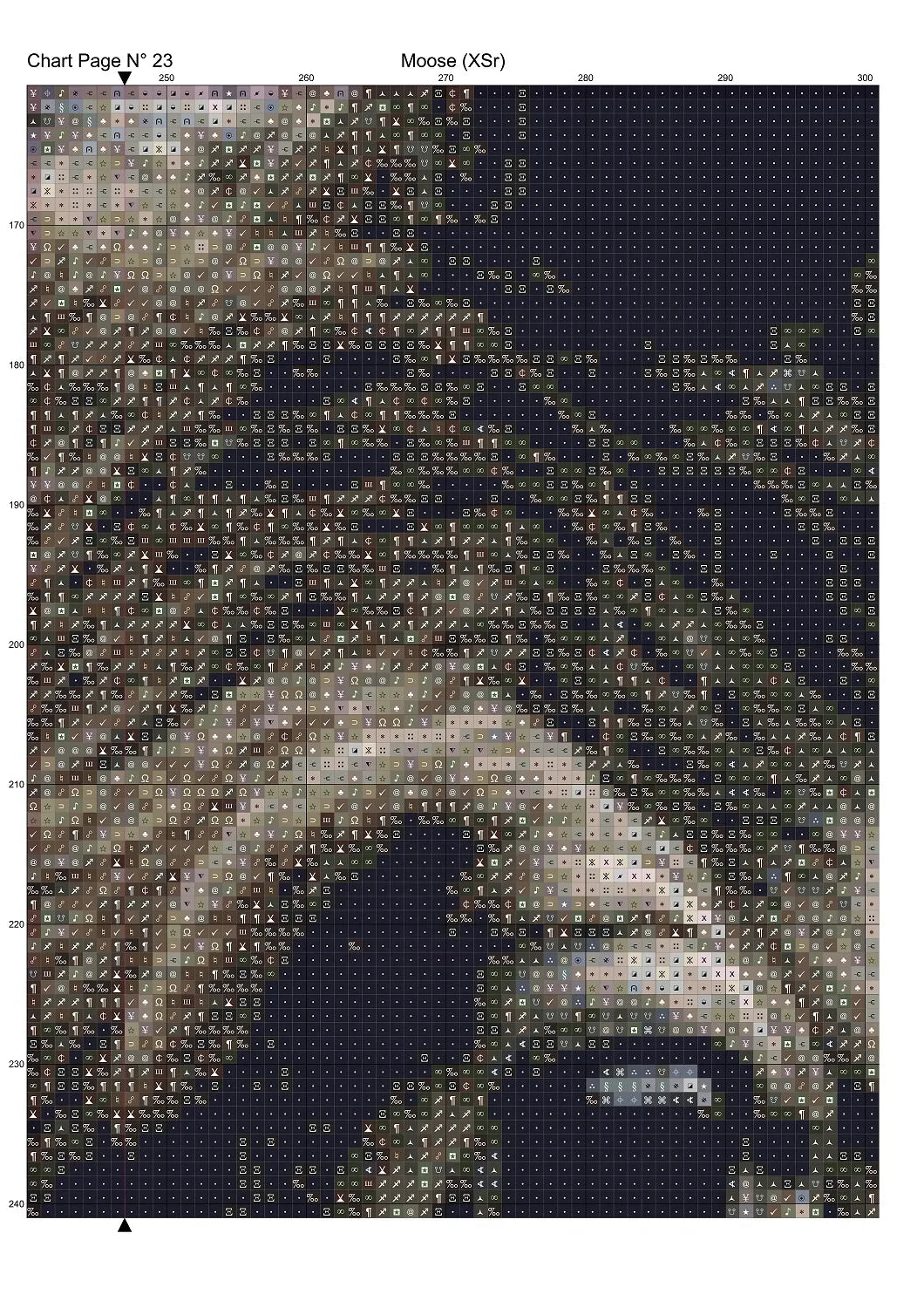 Moose patterns are expertly created from art by Karsten Bergmann under Public Domain CC0 license