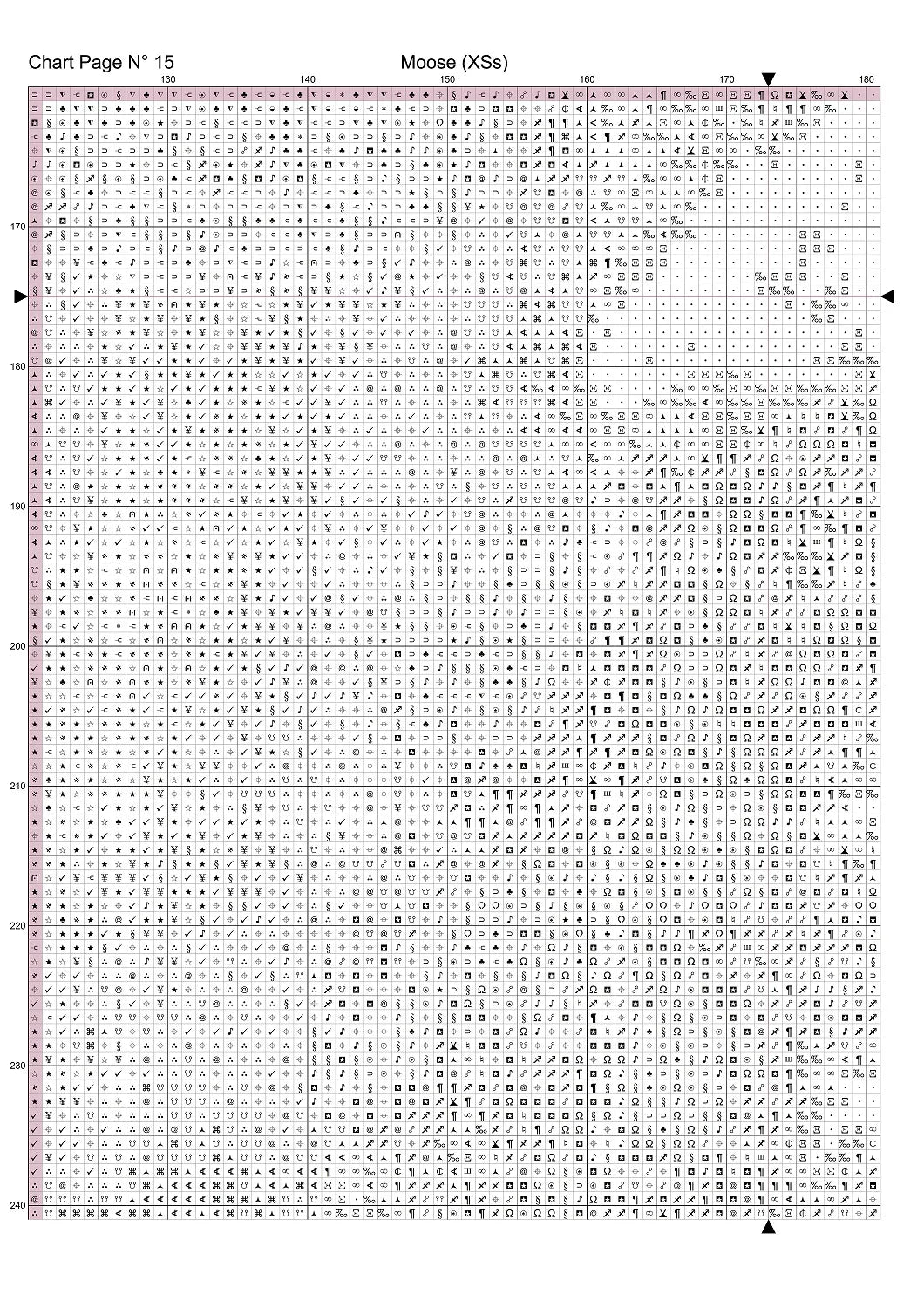 Moose patterns are expertly created from art by Karsten Bergmann under Public Domain CC0 license