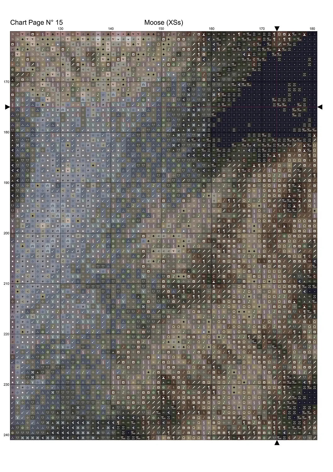 Moose patterns are expertly created from art by Karsten Bergmann under Public Domain CC0 license