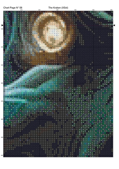 The Kraken patterns are expertly created from art by crannpic under Public Domain CC0 license