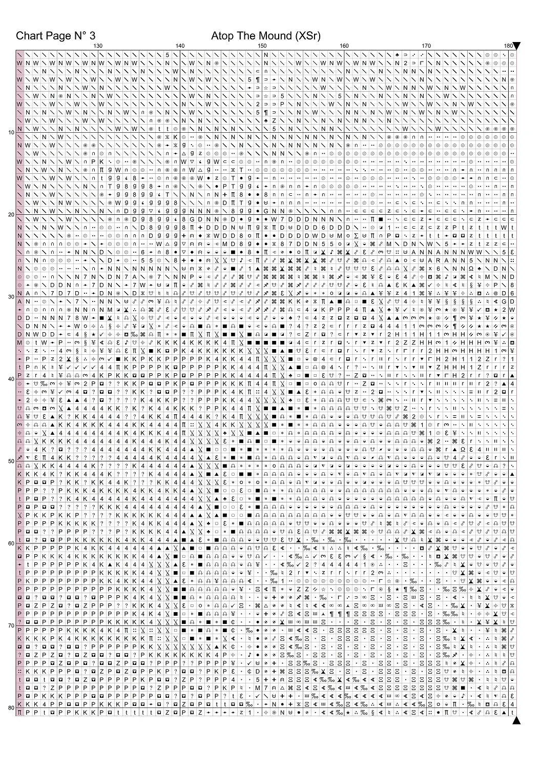 Atop The Mound patterns are expertly created from art by Gismi under Public Domain CC0 license