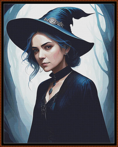 Young Witch patterns are expertly created from art by Julius H under Public Domain CC0 license