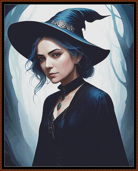Young Witch patterns are expertly created from art by Julius H under Public Domain CC0 license