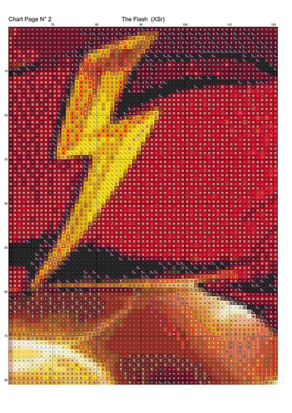 The Flash patterns are expertly created from art by Julius H under Public Domain CC0 license