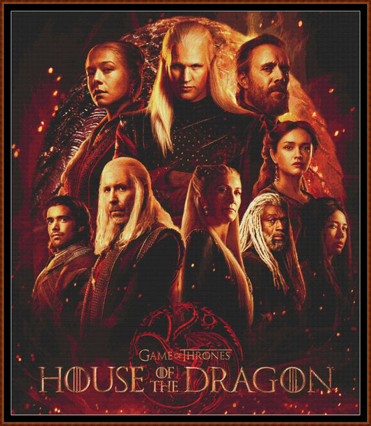 House Of The Dragon are Game Of Thrones patterns are expertly created by Sam
