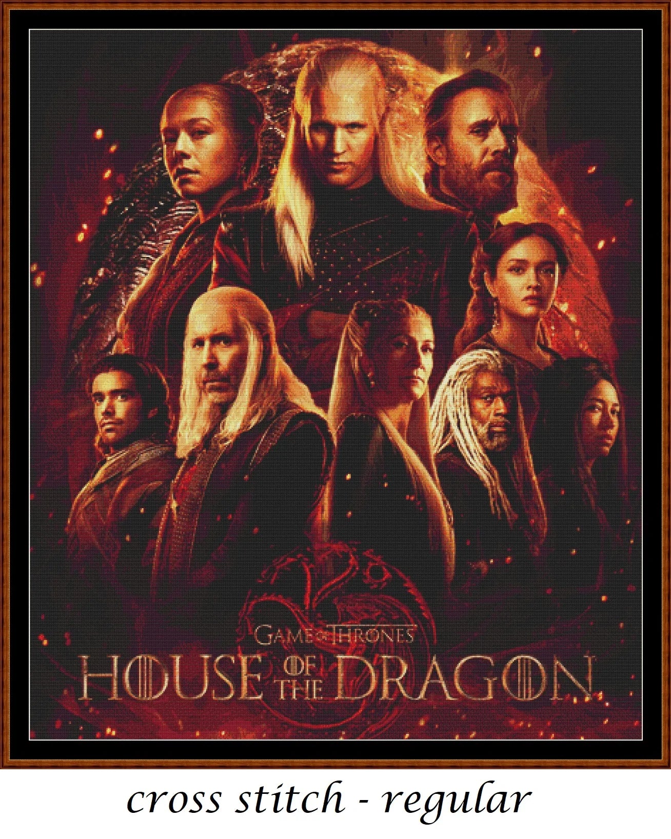 House Of The Dragon are Game Of Thrones patterns are expertly created by Sam