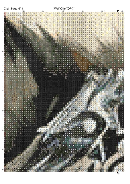 Wolf Chief tribal patterns are expertly created from art by Julius H under Public Domain CC0 license