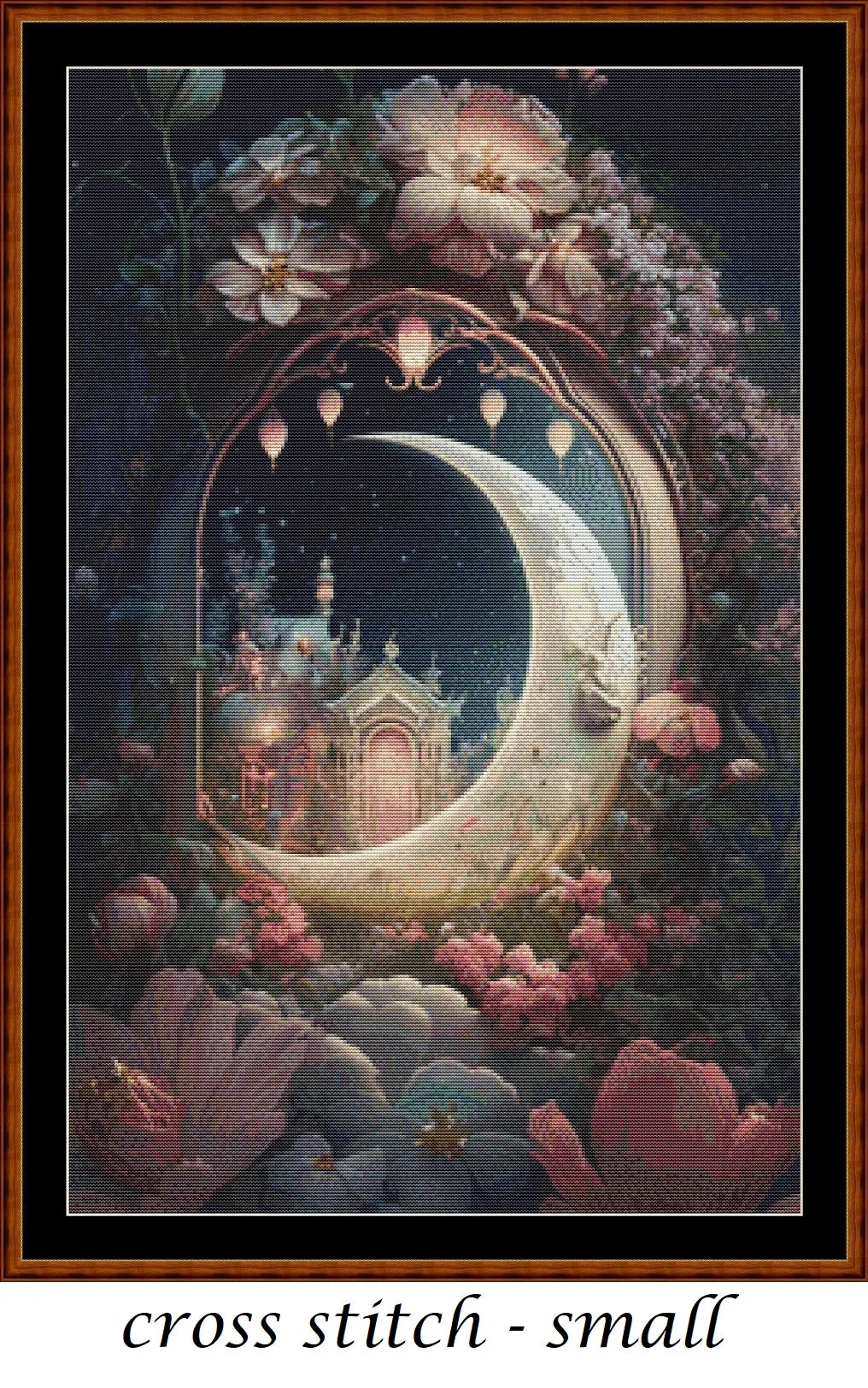 Moonlight Doorway patterns are expertly created from art by Gismi under Public Domain CC0 license
