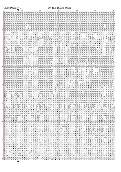 On the Throne patterns are expertly created patterns by Sam and feature Lucifer Morningstar