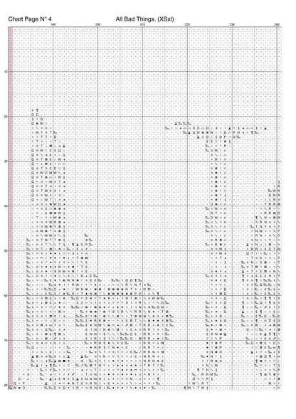 All Bad Things patterns are expertly created patterns by Sam and feature Lucifer Morningstar