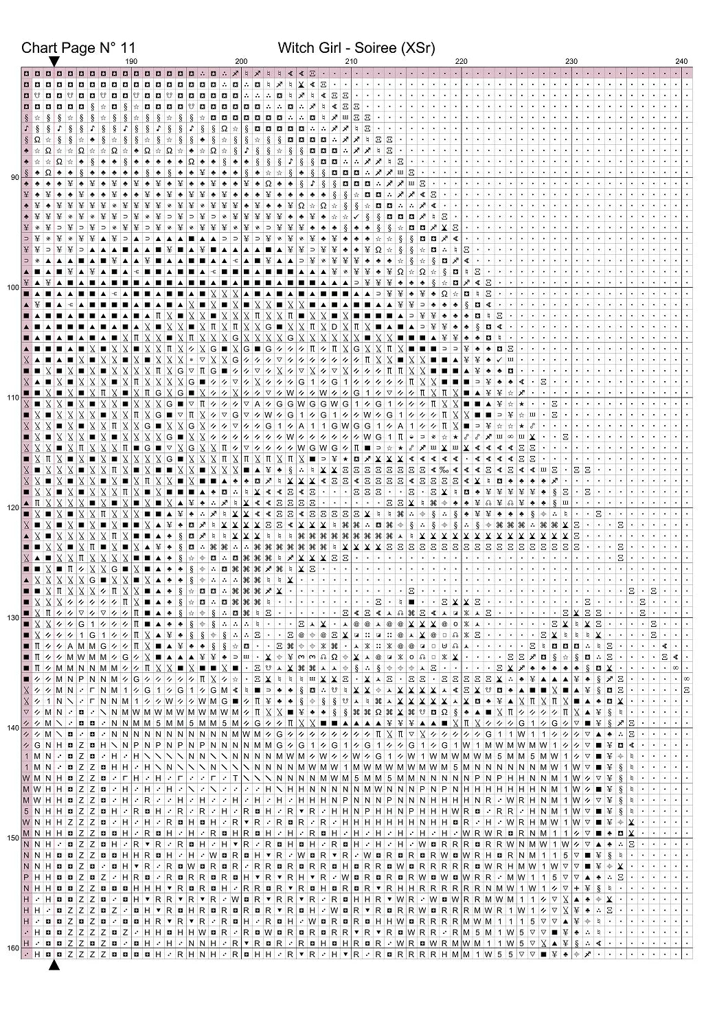 Witch Girl - Soirée  patterns are expertly created from art by Thanh Nguyen under Public Domain CC0 license